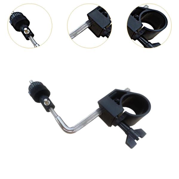 電子ドラムラッククランプ取り付けブラケット軽量金属製多機能ドラムハードウェア延長クランプ初心者向け