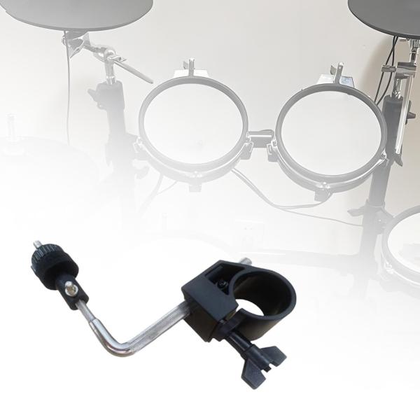 電子ドラムラッククランプ取り付けブラケット軽量金属製多機能ドラムハードウェア延長クランプ初心者向け