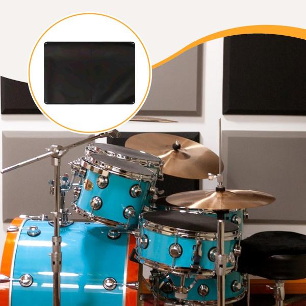 ドラムセットダストカバー 大型 防水 楽器用ドラムカバー L