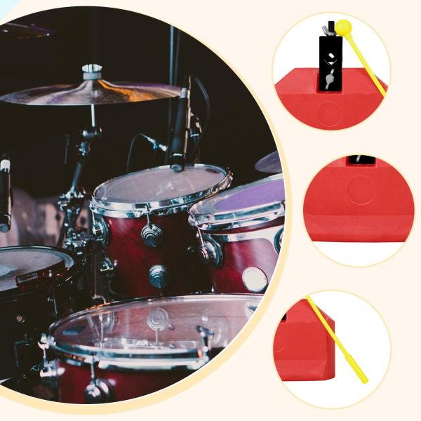 ミュージカルパーカッションブロック プロフェッショナル高性能パーカッション楽器 赤