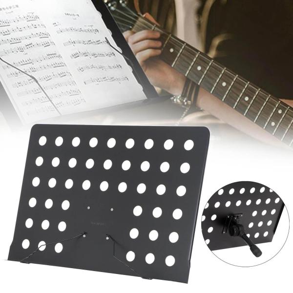 デスクトップ楽譜スタンド、デスク楽譜スタンドコンパクトポータブル多機能ブック読書クックブックホルダーブックノートパソコン用