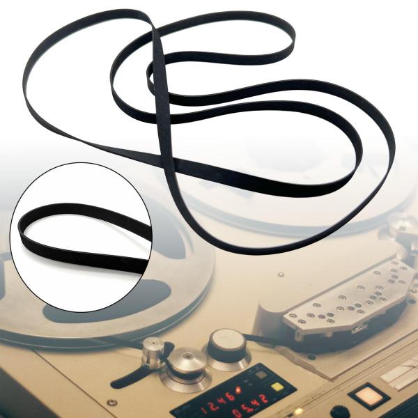 ターンテーブルベルト交換用軽量修理用ポータブル頑丈ドライブベルト直径190mmx0.6x5