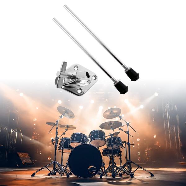 2 個入り バスドラム脚(マウントベースブラケット付き)打楽器用バスドラム脚