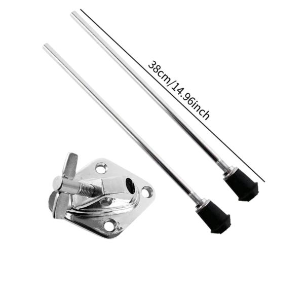 2 個入り バスドラム脚(マウントベースブラケット付き)打楽器用バスドラム脚