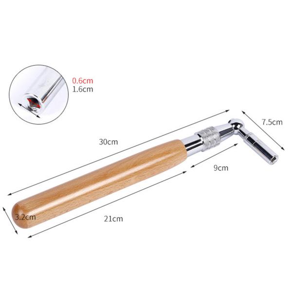 ピアノチューニングレンチ ロングハンドル 頑丈、信頼、コンパクト、効率的、人間工学に基づいた設計、楽器アクセサリー ピアノレンチツール