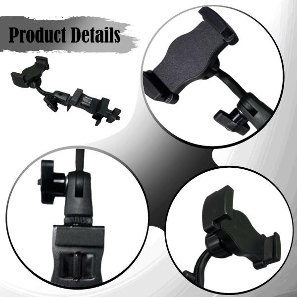 アフリカンドラム型スマホホルダー ドラマーアクセサリー 効率 滑り止め 練習用 折りたたみ式 多用途パーツ スマホクランプ