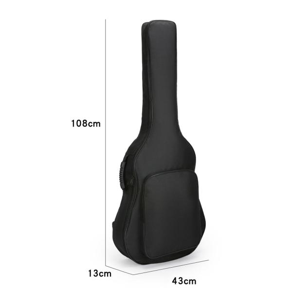 ギターキャリーバッグ、ギター収納バッグ、プレミアム保護アクセサリー、耐摩耗、ジッパー付きフロントポケット、キャリーバックパック