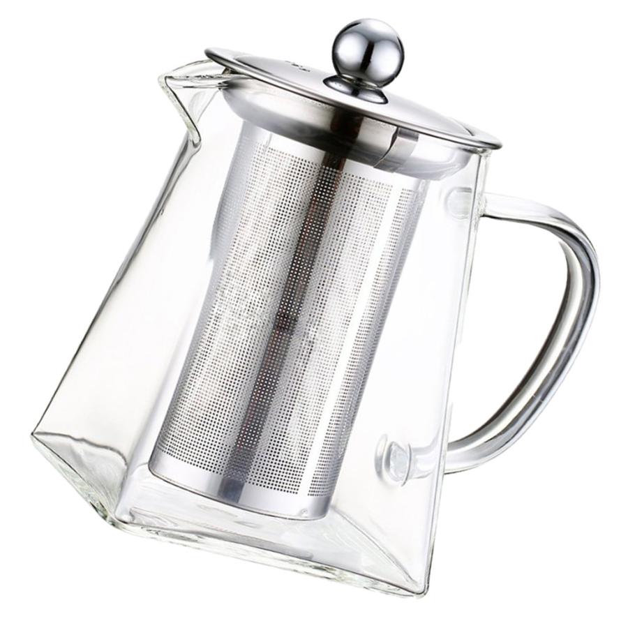 茶こしティーポット ガラスティーポット 耐熱ガラス 紅茶ポット キッチン用品 ティー用品 全3サイズ｜stk-shop｜04