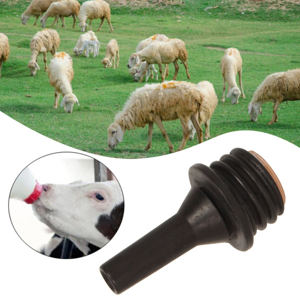 牛の子羊のヤギの家畜の農場の動物の水乳首の瓶の道具のためのゴム製の家畜の乳首の柔らかいおしゃぶり｜stk-shop｜06