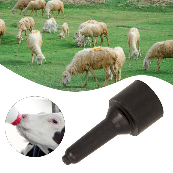 牛の子羊のヤギの家畜の農場の動物の水乳首の瓶の道具のためのゴム製の家畜の乳首の柔らかいおしゃぶり｜stk-shop｜07