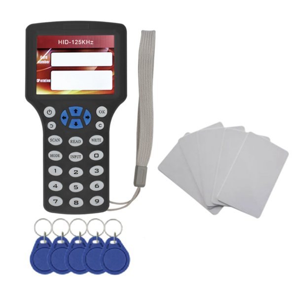 RFIDカードリーダーHIDカードコピー機LCDスクリーンデュプリケーター（USBインターフェース付き）125 kHz、250 kHz、50｜stk-shop｜02