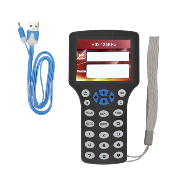 RFIDカードリーダーHIDカードコピー機LCDスクリーンデュプリケーター（USBインターフェース付き）125 kHz、250 kHz、50｜stk-shop｜04