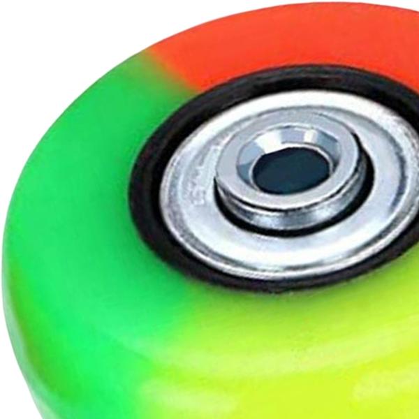 2個の交換用キャスターホイール耐久性のあるアクセサリー備品滑らかな修理キット多目的ユニバーサルミュートラゲッジホイールトロリーケース用