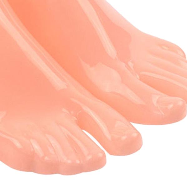 1 ペア マネキン モデリング足足首ブレスレット ソックス モデル ディスプレイ スタンド男性