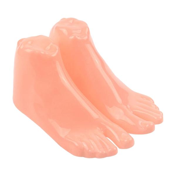 1 ペア マネキン モデリング足足首ブレスレット ソックス モデル ディスプレイ スタンド男性