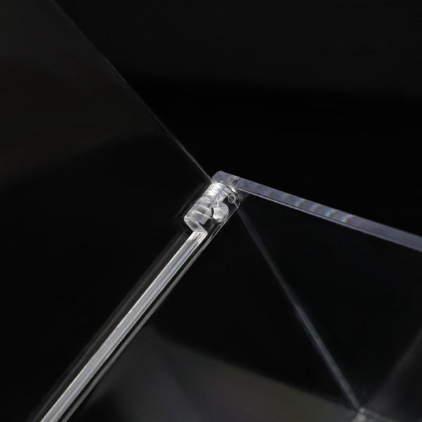 アクリルクリアボックス ふた付き 透明ギフトボックス ホームウェディング用 6cm