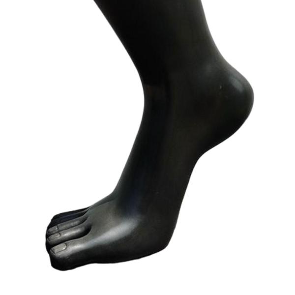 マネキンの足モデル靴ディスプレイショップ用モデル靴下ディスプレイ靴下チェーン黒右