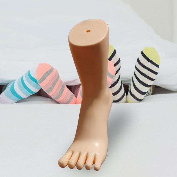 マネキンの足モデル靴ディスプレイショップ用モデル靴下ディスプレイ靴下チェーン肌の色左