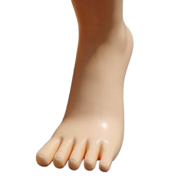 マネキンの足モデル靴ディスプレイショップ用モデル靴下ディスプレイ靴下チェーン肌の色左