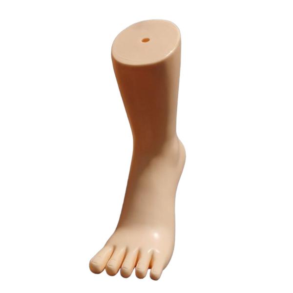 マネキンの足モデル靴ディスプレイショップ用モデル靴下ディスプレイ靴下チェーン肌の色左