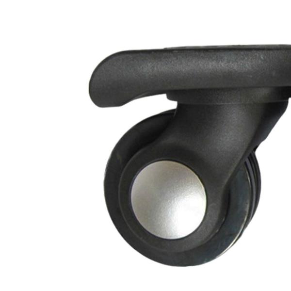 2個の荷物ホイール交換用トロリースーツケースキャスターホイール取り付け簡単ユニバーサル耐久性のある荷物スーツケースホイール