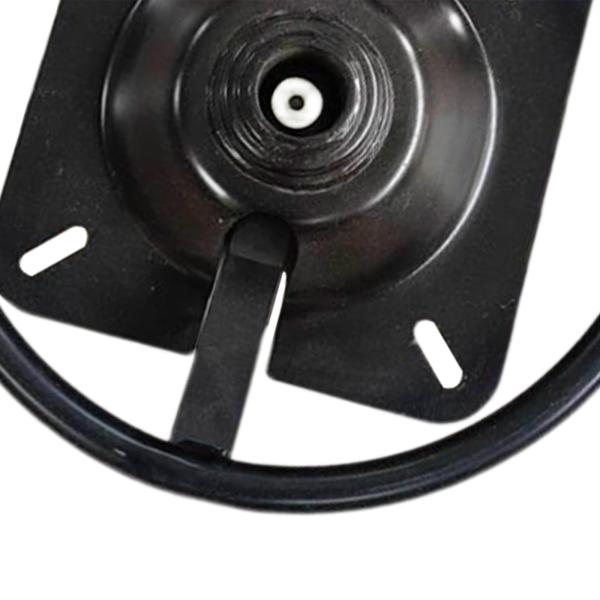 椅子回転ベース 交換用バースツール回転プレート 金属製椅子リングベース 回転椅子シャーシ 頑丈 25cm バースツール用