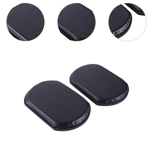 車椅子用レッグレスト レッグパッド 2個セット 互換性あり お手入れ簡単 丈夫なレザー製 交換用アクセサリー 車椅子用ペダル フットストップ