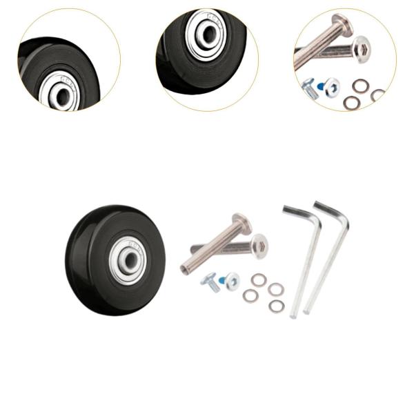 荷物用ホイール交換修理スーツケースキャスター 荷物旅行旅行者用 直径5cm