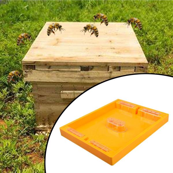 ミツバチトップフィーダー 蜂の巣給水装置 ミツバチ飼育用品 ミツバチ飲料装置 4.5L容量フレームフィーダー ミツバチ飼育フィーダー