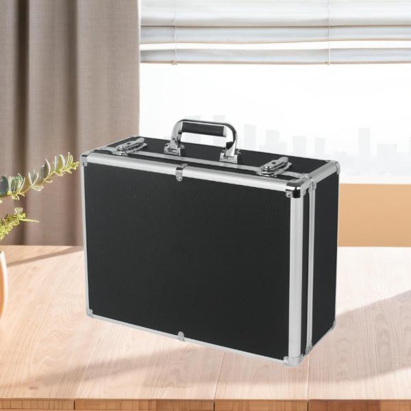 アルミニウム合金キャリングケース機器ドローンカメラのためのハードツールボックス36x26x15 cm