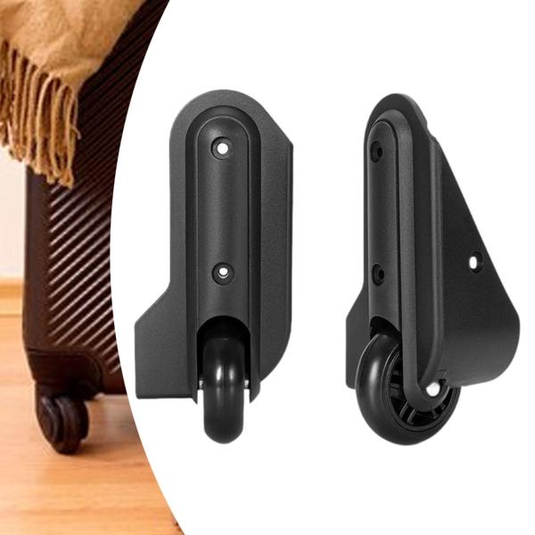 2ピース/個トロリースーツケースホイール荷物キャスターホイール修理セット耐摩耗性トロリーバッグプロフェッショナルアクセサリー交換