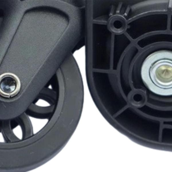 2個入り 荷物用ホイール 交換用 旅行 修理 簡単取り付け ローラー品 耐摩耗性 トロリーキャスター