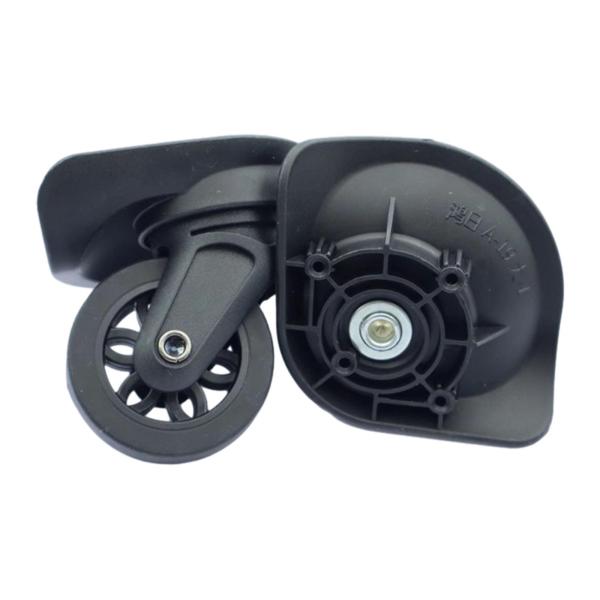 2個入り 荷物用ホイール 交換用 旅行 修理 簡単取り付け ローラー品 耐摩耗性 トロリーキャスター