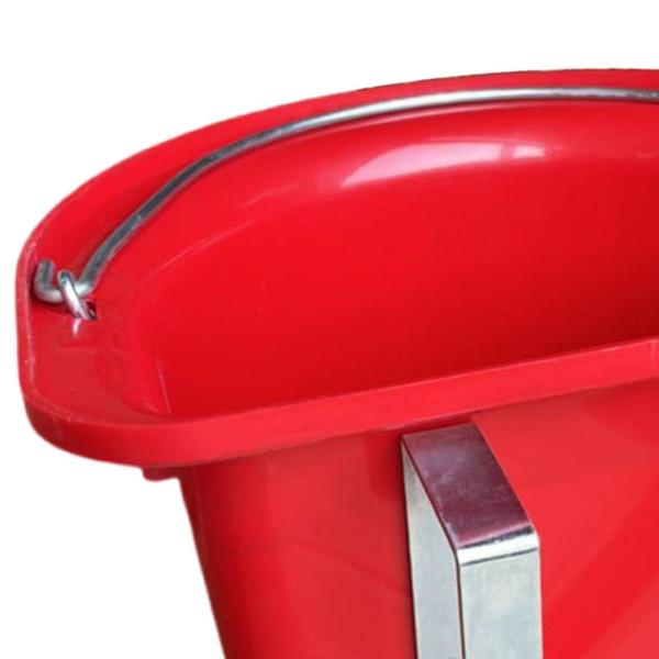 馬用飼料バケツ 12L容量 多目的 家畜用給餌便利 水入れ 羊 家畜 39x35x25.5cm