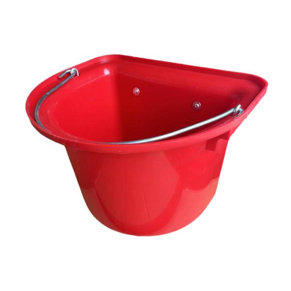 馬用飼料バケツ 12L容量 多目的 家畜用給餌便利 水入れ 羊 家畜 39x35x25.5cm