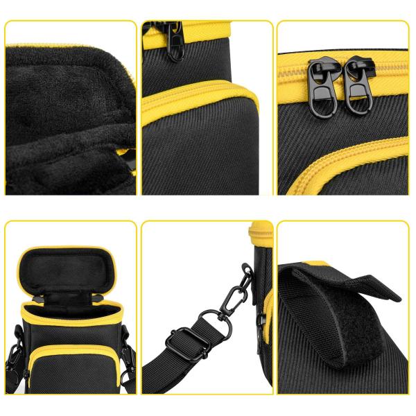 カメラスリングバッグ アクセサリーオーガナイザー 防塵 防水 調節可能 カメラ収納バッグ キャリングケース  FZ55 FZ45用