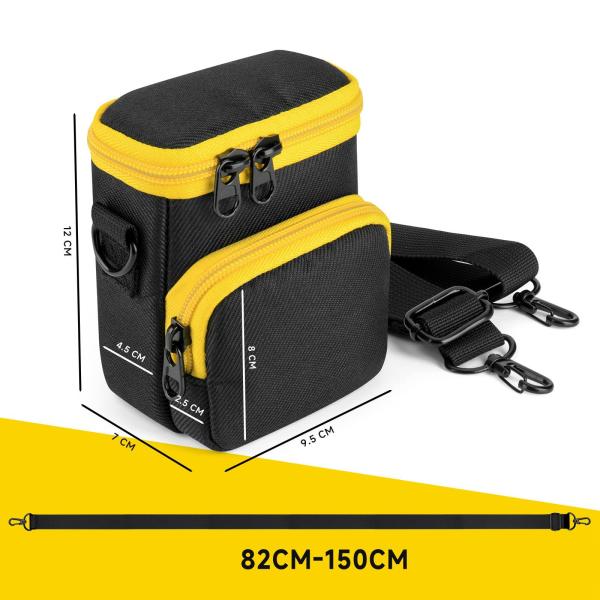 カメラスリングバッグ アクセサリーオーガナイザー 防塵 防水 調節可能 カメラ収納バッグ キャリングケース  FZ55 FZ45用