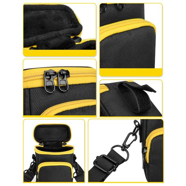 カメラスリングバッグ アクセサリーオーガナイザー 防塵 防水 調節可能 カメラ収納バッグ キャリングケース  FZ55 FZ45用