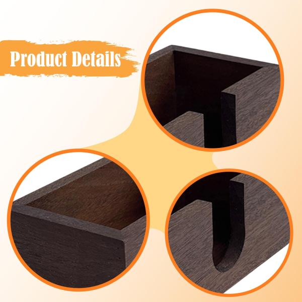 ティッシュボックスホルダー トイレットペーパーディスペンサー メモパッド用品、付箋オーガナイザー、寝室用ナプキンティッシュホルダー