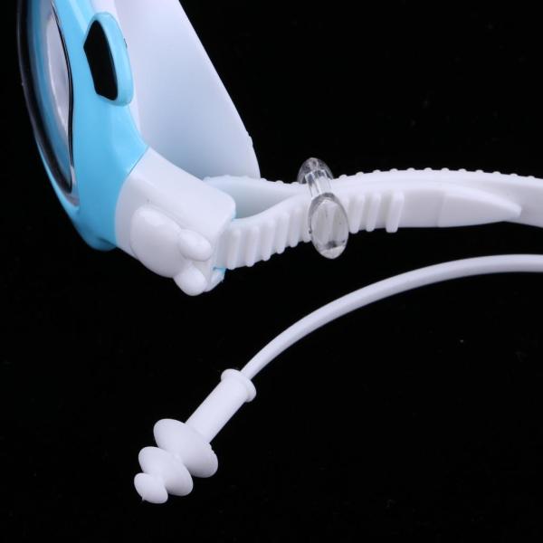 子供 スイミングゴーグル 接続耳栓 パンダの形 可愛い 実用 全5色