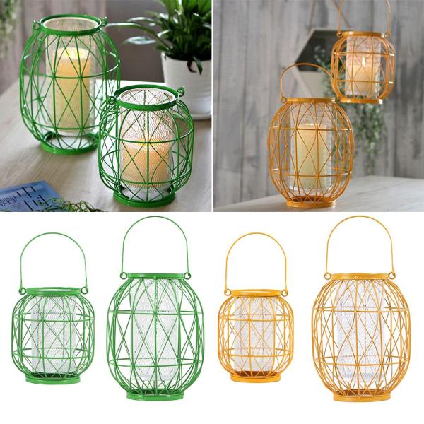 モロッコ風ランタンティーライトキャンドルホルダーケースホームガーデン屋内センターピースランプホルダー