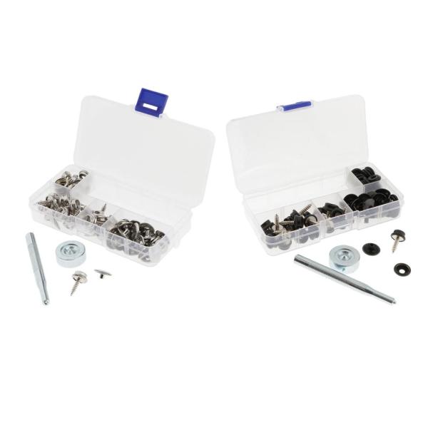 レザークラフト 工具 スナップ ボタン 打ち工具 パーツ DIY 手作り ハンドメイド 全2色