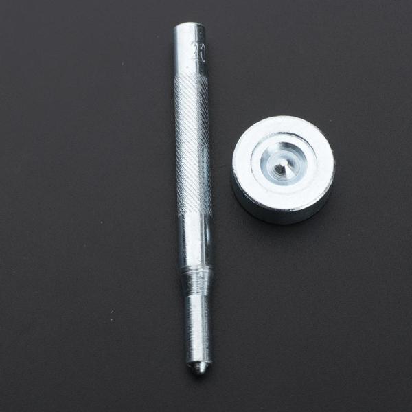 レザークラフト 工具 スナップ ボタン 打ち工具 パーツ DIY 手作り ハンドメイド 全2色