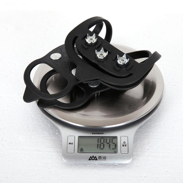 登山 滑り止め アイススパイク チェーンスパイク スノースパイク 8歯 雪山 登山 トレッキング ハイキング 転倒防止 軽量 全2サイズ