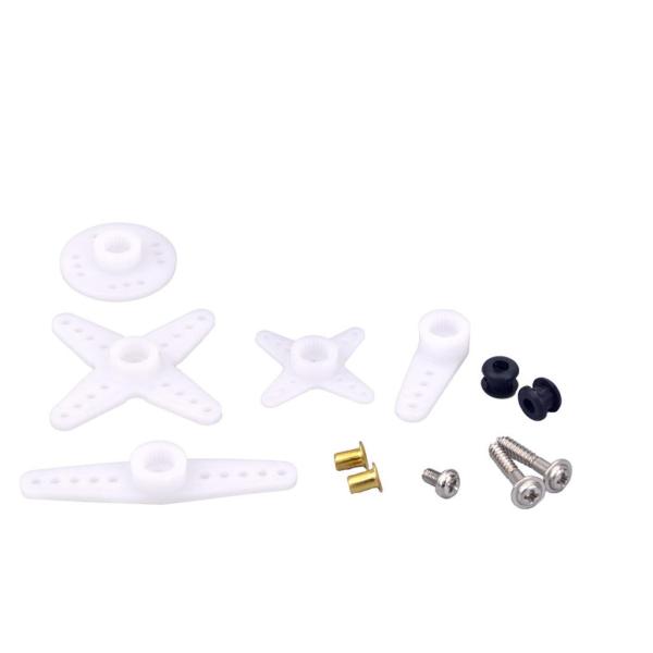 Plastic Gear Servoに適用1/18 RC固定翼航空機スマートロボットアクセサリー