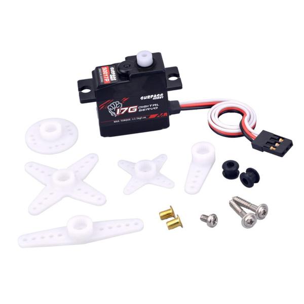 Plastic Gear Servoに適用1/18 RC固定翼航空機スマートロボットアクセサリー