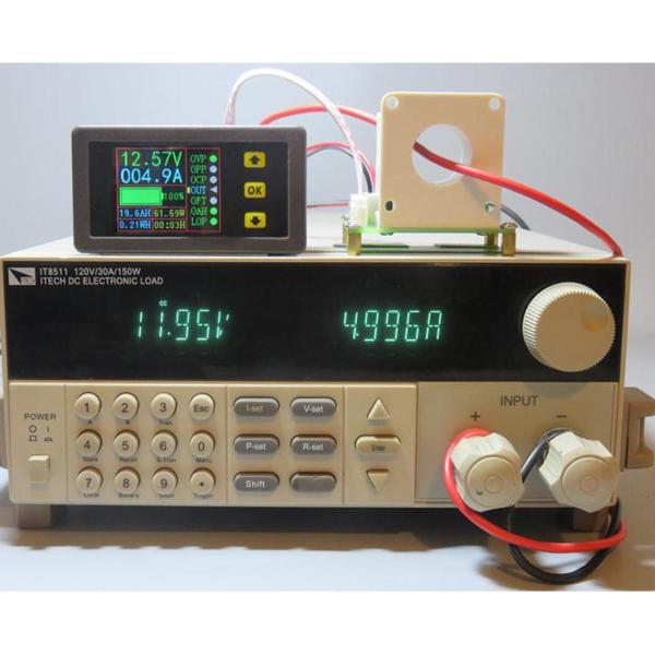 100A-500ALCDデジタル電力KWhワットメーターボルトアンペア電圧計電流計