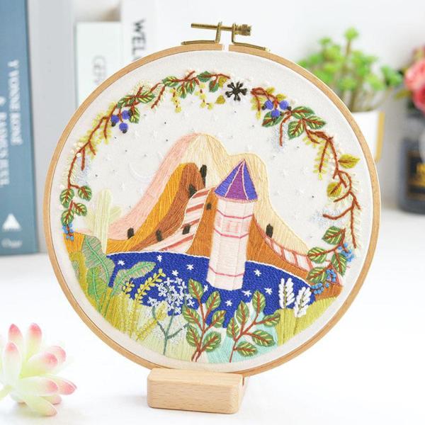 面白い刺〓スターターキット初心者のための竹刺〓大人スタイル2