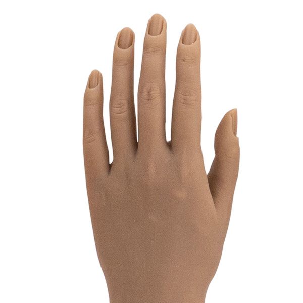 アクリルネイル用ネイル練習用ハンドフレキシブル＆アジャスタブルハンドE右