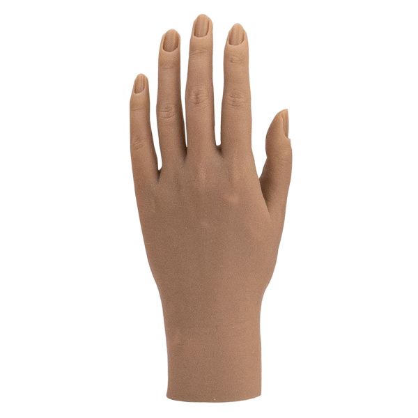 アクリルネイル用ネイル練習用ハンドフレキシブル＆アジャスタブルハンドE右